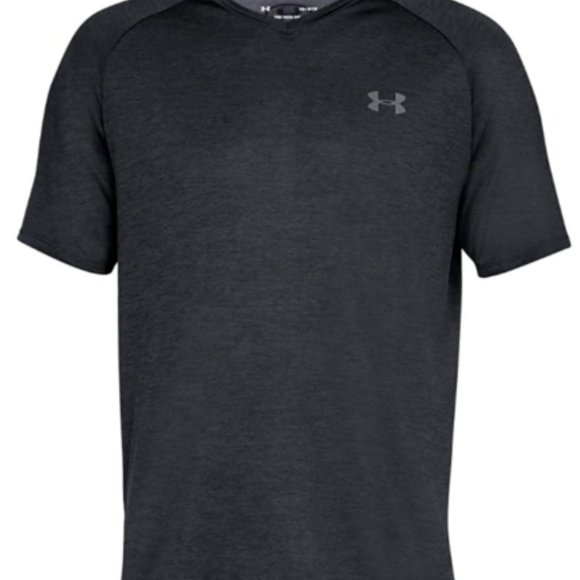 Under Armour Men's UA Tech 2.0 Short Sleeve Shirt 1326413 Black Size XL NEW‎ - Picture 1 of 5